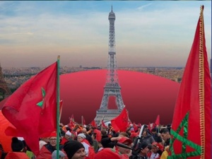 الملحمة الخضراء وحب الوطن يتجسدان في قلب الجالية المغربية بفرنسا