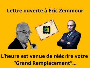 رسالة مفتوحة إلى إريك زمور : لقد حان الوقت لإعادة كتابة نظرية "الاستبدال الكبير"