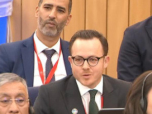 انتخاب السفير حكيم حجوي نائباً أول لرئيس جمعية المنظمة البحرية الدولية في لندن انتخاب السفير حكيم حجوي نائباً أول لرئيس جمعية المنظمة البحرية الدولية في لندن