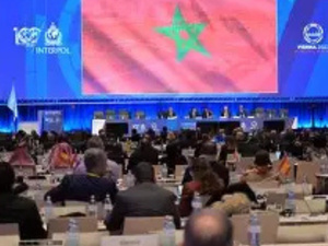 الفن المغربي يزين فعاليات الدورة 93 للجمعية العامة للإنتربول في مراكش الفن المغربي يزين فعاليات الدورة 93 للجمعية العامة للإنتربول في مراكش