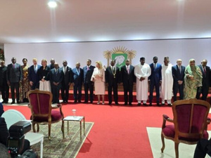 راشيد الطالبي العلمي يمثل الملك محمد السادس في تنصيب الرئيس الإيفواري الحسن واتارا