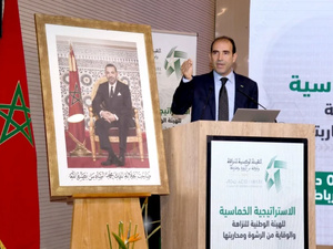 محمد بنعليلو يقدم الاستراتيجية الخماسية للهيئة الوطنية للنزاهة والوقاية من الرشوة