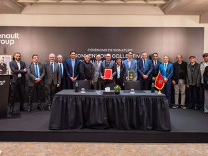 "رونو المغرب" تعزز نموذجها الاجتماعي بتوقيع اتفاقيات جماعية جديدة مع النقابات "رونو المغرب" تعزز نموذجها الاجتماعي بتوقيع اتفاقيات جماعية جديدة مع النقابات