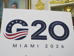 افتتاح أول اجتماعات مجموعة العشرين تحت الرئاسة الأمريكية في غياب جنوب أفريقيا افتتاح أول اجتماعات مجموعة العشرين تحت الرئاسة الأمريكية في غياب جنوب أفريقيا