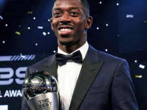 عثمان ديمبلي يفوز بجائزة "The Best" من الفيفا لعام 2025