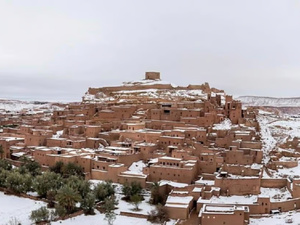 المغرب يشهد تغطية ثلجية واسعة تصل إلى 41 ألف كلم² المغرب يشهد تغطية ثلجية واسعة تصل إلى 41 ألف كلم²