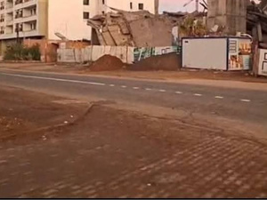 انهيار عمارة في طور البناء بالحي الشتوي بمراكش دون تسجيل خسائر بشرية