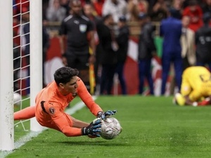 بونو يتألق ويقود المنتخب المغربي لنهائي أمم إفريقيا بونو يتألق ويقود المنتخب المغربي لنهائي أمم إفريقيا