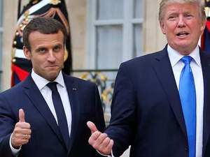 ماكرون ينتقد بشدة التهديدات الأمريكية بفرض رسوم مرتفعة على النبيذ الفرنسي