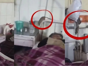 فيديو صادم يظهر فئراناً في جناح جراحة بمستشفى حكومي في أوتار براديش الهندية