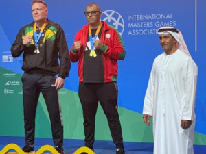 يوسف بنجنة يتوّج بذهبيتين في ألعاب الماسترز بأبوظبي ويؤكد علوّ كعبه في المواي طاي عالمياً