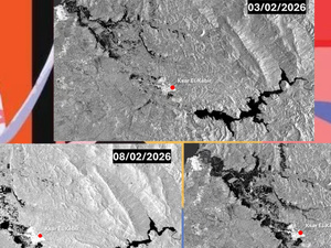 الأقمار الصناعية ترصد توسع الفيضانات في شمال غرب المغرب وتأثيرها على الأراضي الزراعية