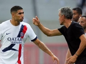 لويس إنريكي يستنجد بخبرة حكيمي في ملحق الأبطال