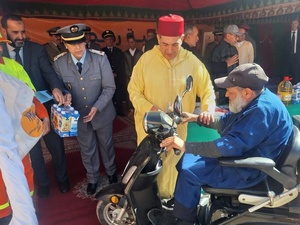 سعيد أمزازي يشرف على توزيع مساعدات رمضان للفئات الهشة في الدراركة