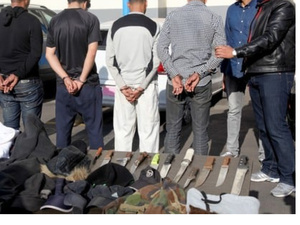 عملية أمنية نوعية بإقليم اشتوكة أيت باها تُسفر عن حجز أزيد من طن من المخدرات وتوقيف خمسة مشتبه فيهم عملية أمنية نوعية بإقليم اشتوكة أيت باها تُسفر عن حجز أزيد من طن من المخدرات وتوقيف خمسة مشتبه فيهم