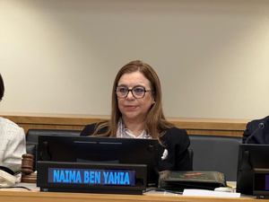 ابن يحيى تؤكد من نيويورك ان الإرادة السياسية القوية لجلالة الملك محرك أساسي في مجال النهوض بأوضاع النساء المغربيات ابن يحيى تؤكد من نيويورك ان الإرادة السياسية القوية لجلالة الملك محرك أساسي في مجال النهوض بأوضاع النساء المغربيات