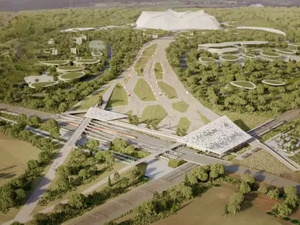 انطلاق إنجاز محطة قطار حديثة بجانب ملعب الحسن الثاني في بنسليمان انطلاق إنجاز محطة قطار حديثة بجانب ملعب الحسن الثاني في بنسليمان