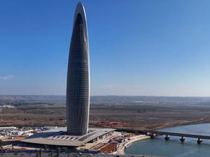 مجموعة بيسيكس البلجيكية تعلن اكتمال برج محمد السادس في الرباط مجموعة بيسيكس البلجيكية تعلن اكتمال برج محمد السادس في الرباط