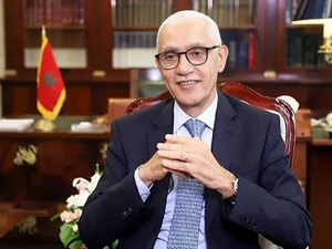 الطالبي العلمي يمثل الملك في حفل تنصيب رئيس الكونغو ساسو نغيسو ببرازافيل الطالبي العلمي يمثل الملك في حفل تنصيب رئيس الكونغو ساسو نغيسو ببرازافيل