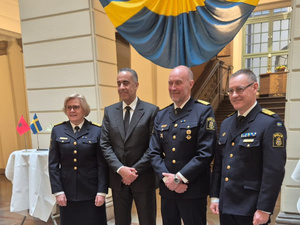 تعزيز الشراكة الأمنية المغربية السويدية: آفاق جديدة للتعاون وتبادل الخبرات تعزيز الشراكة الأمنية المغربية السويدية: آفاق جديدة للتعاون وتبادل الخبرات