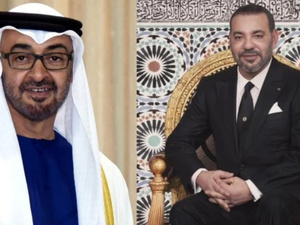اتصال هاتفي يعزز متانة العلاقات المغربية الإماراتية وتنسيق المواقف حول قضايا المنطقة اتصال هاتفي يعزز متانة العلاقات المغربية الإماراتية وتنسيق المواقف حول قضايا المنطقة