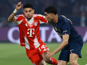 باريس سان جيرمان يقترب من نهائي الأبطال بعد مباراة مجنونة أمام بايرن ميونخ باريس سان جيرمان يقترب من نهائي الأبطال بعد مباراة مجنونة أمام بايرن ميونخ