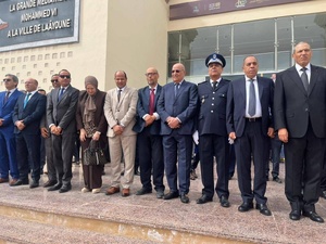 العيون : الأمن الوطني.. 70 سنة من الوفاء للوطن واحتفال مهيب يجسد ريادة المؤسسة الأمنية بالأقاليم الجنوبية العيون : الأمن الوطني.. 70 سنة من الوفاء للوطن واحتفال مهيب يجسد ريادة المؤسسة الأمنية بالأقاليم الجنوبية