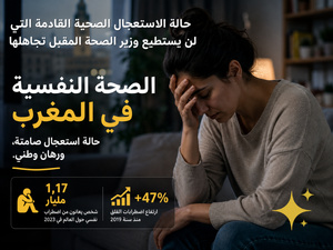الصحة النفسية : أزمة صحية قادمة لن يستطيع وزير الصحة المقبل تجاهلها الصحة النفسية : أزمة صحية قادمة لن يستطيع وزير الصحة المقبل تجاهلها
