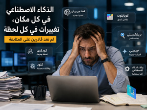 مرحباً أيها الذكاء الاصطناعي : «أنت تتحرك بسرعة كبيرة، لم نعد قادرين على مواكبة ذلك» مرحباً أيها الذكاء الاصطناعي : «أنت تتحرك بسرعة كبيرة، لم نعد قادرين على مواكبة ذلك»