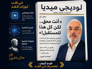 صديقي العزيز، أنت تُكثر الحديث عن الذكاء الاصطناعي في كل مكان : «أنت محق… لكن كل هذا للمستقبل!»