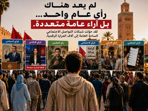لم يعد هناك رأي عام واحد... بل آراء عامة متعددة لم يعد هناك رأي عام واحد... بل آراء عامة متعددة