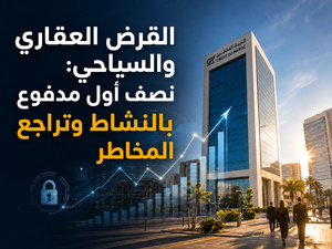 القرض العقاري والسياحي: نصف أول مدفوع بالنشاط وتراجع المخاطر