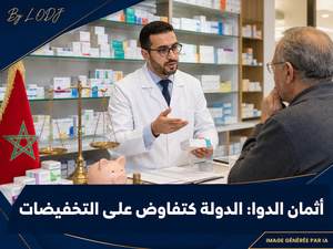أثمان الدوا: المغرب كيمهّد لتفاوض مباشر على التخفيضات ديال العلاجات الغالية أثمان الدوا: المغرب كيمهّد لتفاوض مباشر على التخفيضات ديال العلاجات الغالية