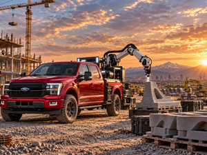 فورد تبتكر F-150 كمصنع متنقل.. ذراع روبوتية وطابعة ثلاثية الأبعاد في صندوق الشاحنة