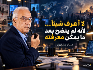 لا أعرف شيئاً… لأنه لم يتضح بعد ما يمكن معرفته