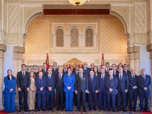 جلالة الملك يترأس مراسيم تعيين أعضاء الحكومة الجديدة جلالة الملك يترأس مراسيم تعيين أعضاء الحكومة الجديدة