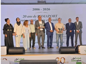 SOMAPORT تحتفل بمرور 20 سنة على حضورها في ميناء الدار البيضاء وتراهن على مزيد من التحديث
