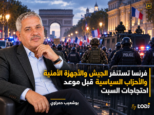 فرنسا تستنفر الجيش والأجهزة الأمنية والأحزاب السياسية قبل موعد احتجاجات  السبت 