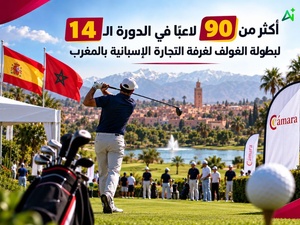 أكثر من 90 لاعباً في الدورة الـ14 لبطولة الغولف لغرفة التجارة الإسبانية بالمغرب