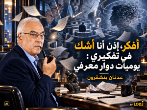 أفكر، إذن أنا أشك في تفكيري : يوميات دوار فوق - معرفي أفكر، إذن أنا أشك في تفكيري : يوميات دوار فوق - معرفي