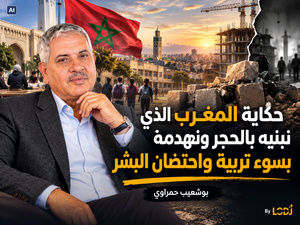 حكاية المغرب الذي نبنيه بالحجر ونهدمه بسوء تربية واحتضان البشر حكاية المغرب الذي نبنيه بالحجر ونهدمه بسوء تربية واحتضان البشر
