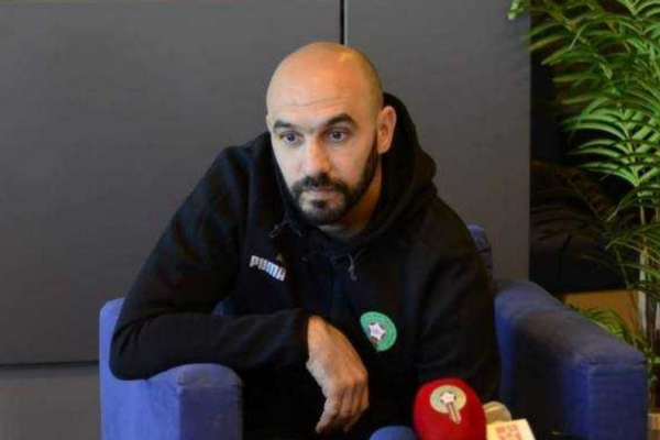 وليد الركراكي : الأسود سيلعبون مباراة البيرو بنفس الروح التي واجهوا بها البرازيل وليد الركراكي : الأسود سيلعبون مباراة البيرو بنفس الروح التي واجهوا بها البرازيل