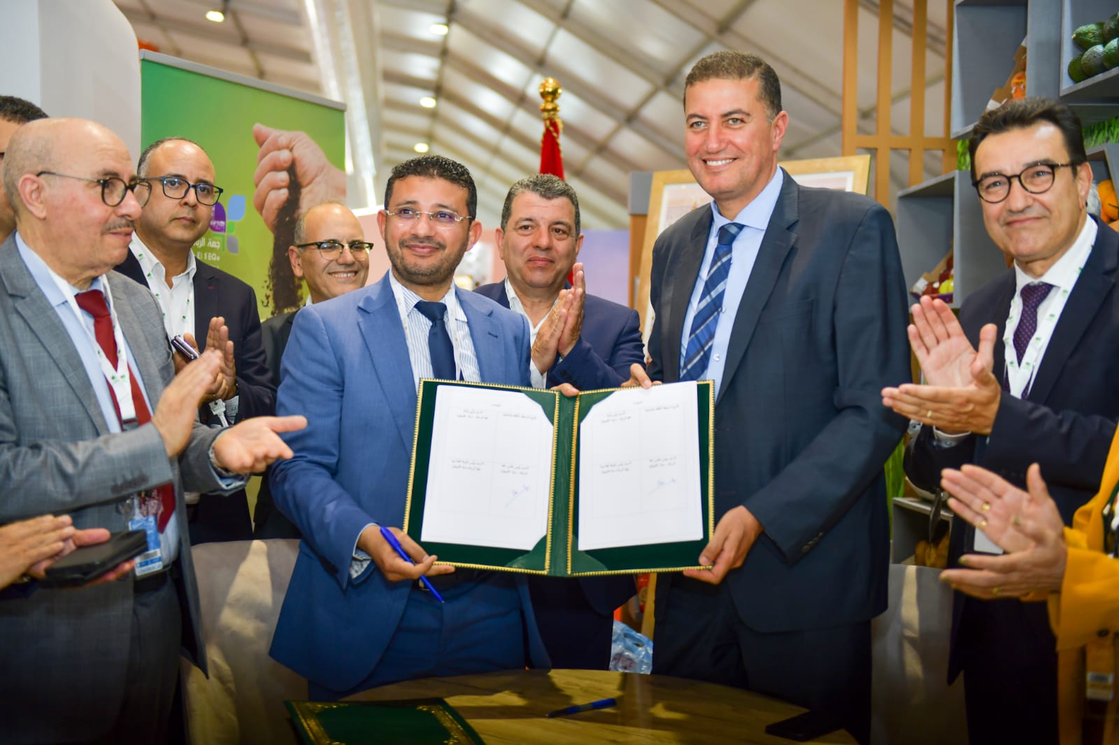 مجلس الجهة ، يوقيع اتفاقية إطار الشراكة والتعاون مع الغرفة الفلاحية لجهة الرباط سلا القنيطرة