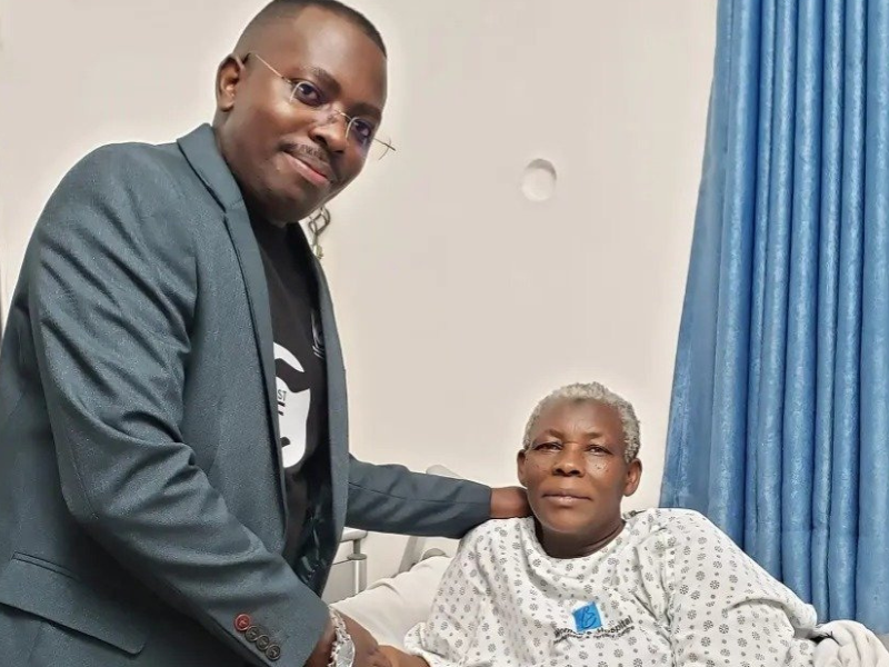 امرأة أوغندية عمرها 70 عاما تلد توأمين