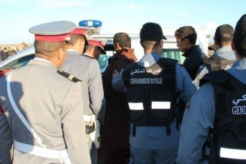 المركز القضائي للدرك الملكي بالرشيدية يلقي القبض على تاجر مخدرات الشهير ب " المكناسي" بحوزته بقايا خرطوشات