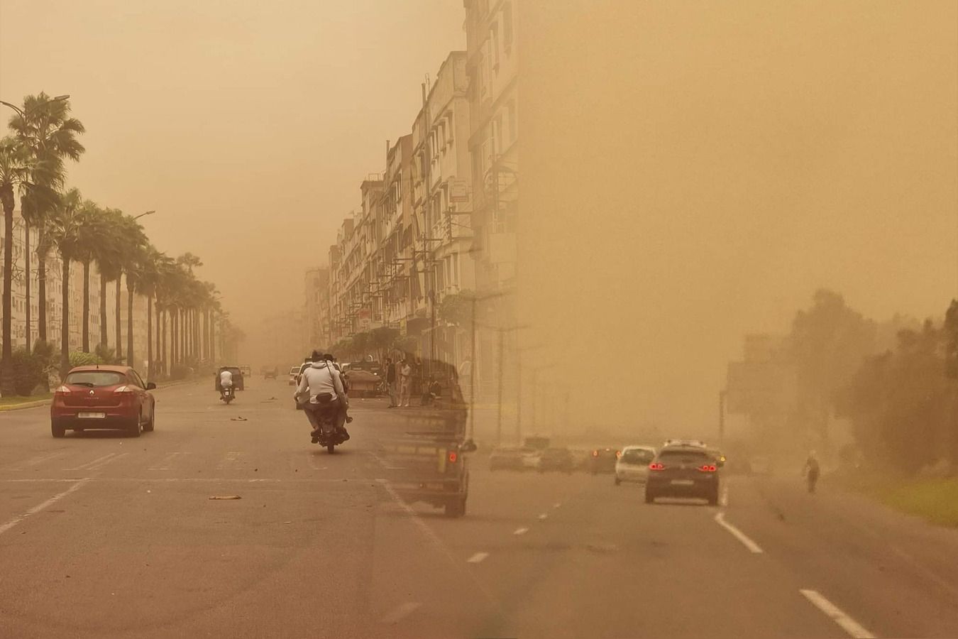 رياح قوية مع تناثر غبار يوم غد الاثنين بهذه المناطق المغربية