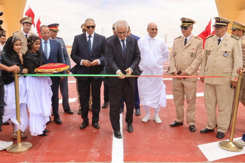 العيون:  وزير التجهيز والماء، نزار بركة يعطي  انطلاقة أشغال بناء أكبر جسر طرقي بالمغرب بكلفة 1.38 مليار درهم العيون:  وزير التجهيز والماء، نزار بركة يعطي  انطلاقة أشغال بناء أكبر جسر طرقي بالمغرب بكلفة 1.38 مليار درهم