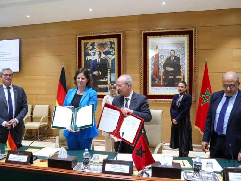 المغرب وألمانيا: توقيع إعلان نوايا مشترك لتعزيز التعاون الديني وتكوين الأئمة المغرب وألمانيا: توقيع إعلان نوايا مشترك لتعزيز التعاون الديني وتكوين الأئمة