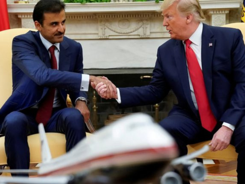 قطر تقدم "القصر الطائر" كهدية رسمية لإدارة ترامب