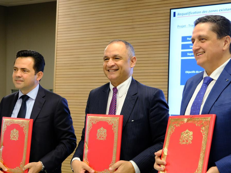 اتفاقية شراكة استراتيجية لتطوير المنطقة الصناعية بطنجة وتعزيز التنمية المستدامة
